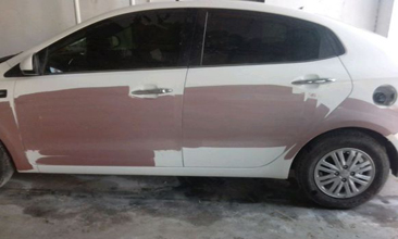 小型汽車保險杠、車門、葉子板噴漆
